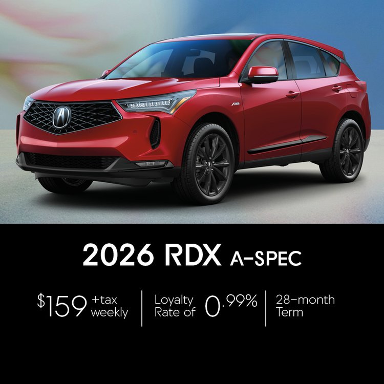 2026 Acura RDX April Offer