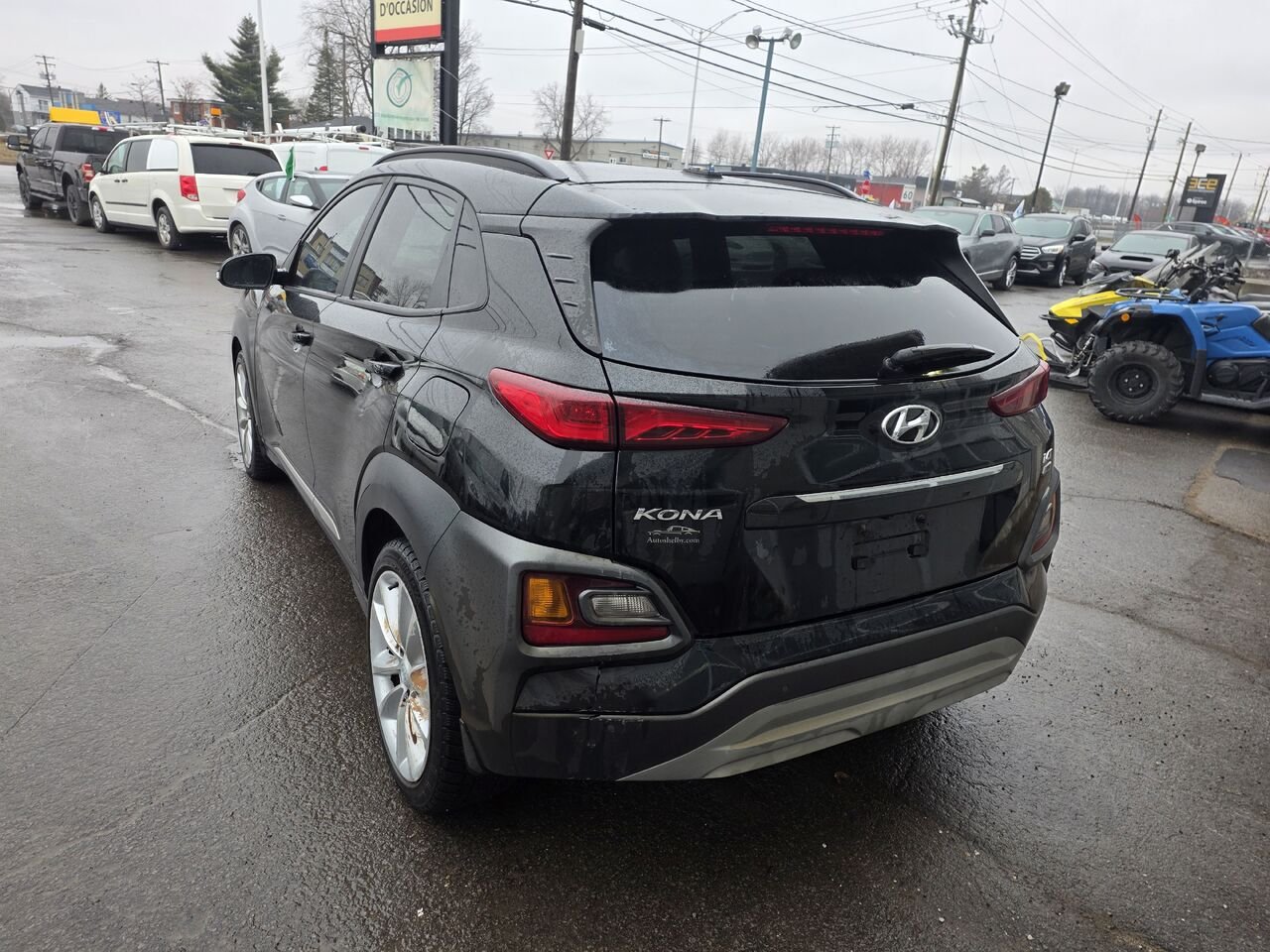 Hyundai Kona 2018 Noir Longueuil, - photo #2