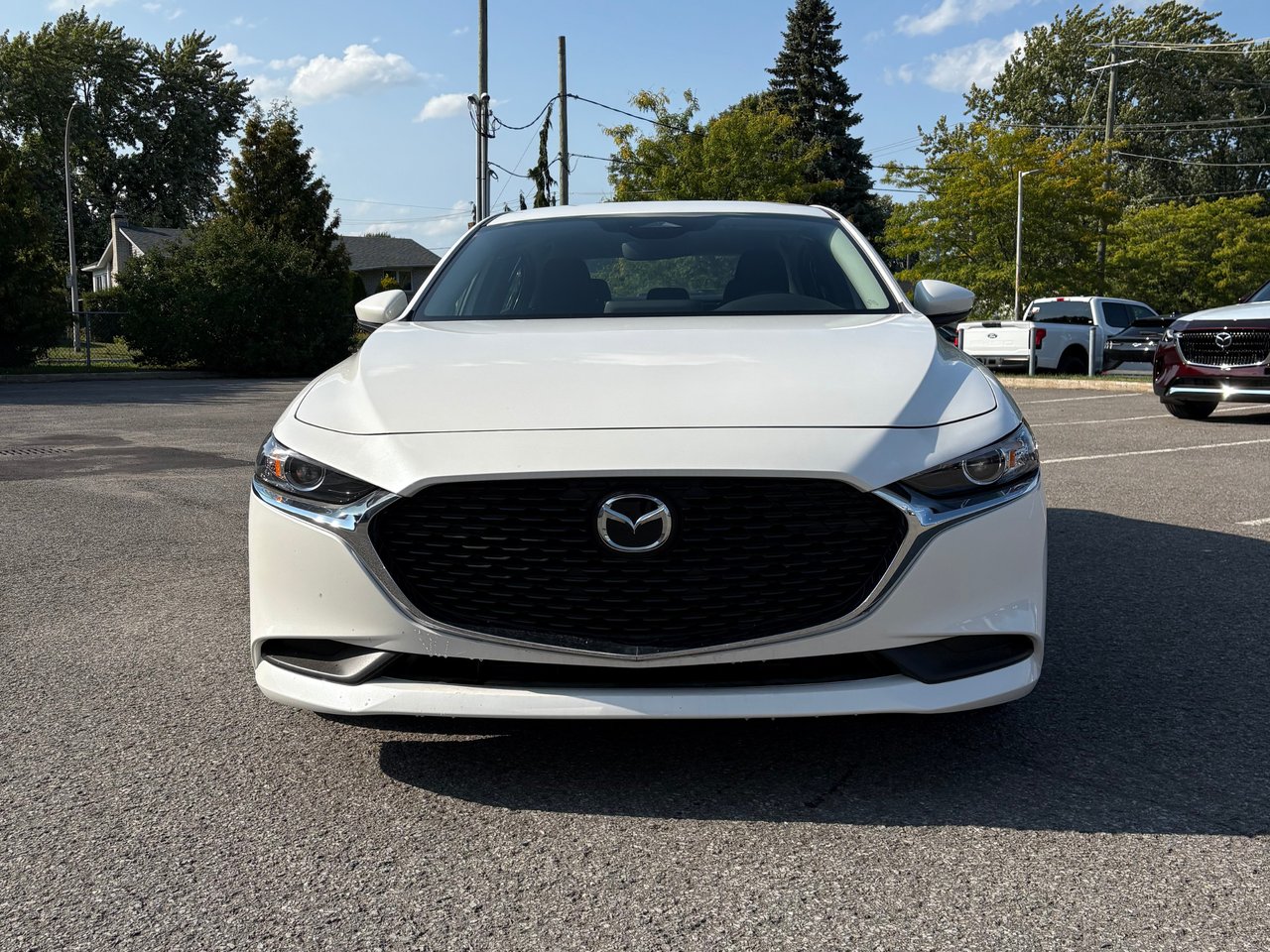 2025 MAZDA Mazda3 GS Snowflake White Pearl Châteauguay - photo #1