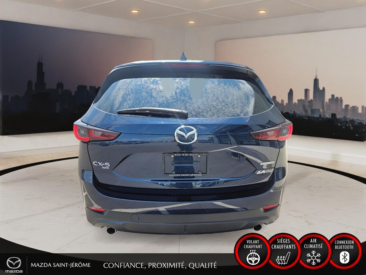 Mazda CX-5 2023 Bleu Saint-Jérôme - photo #6