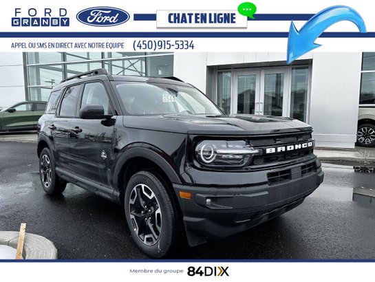Ford BRONCO SPORT Outer Banks 4x4 2024 Noir