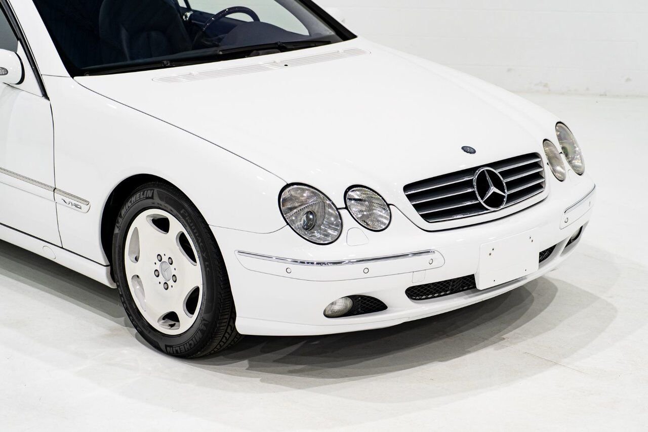 2001 Mercedes-Benz CL600 V12 over $120,000 original MSRP White Montreal - photo #42
