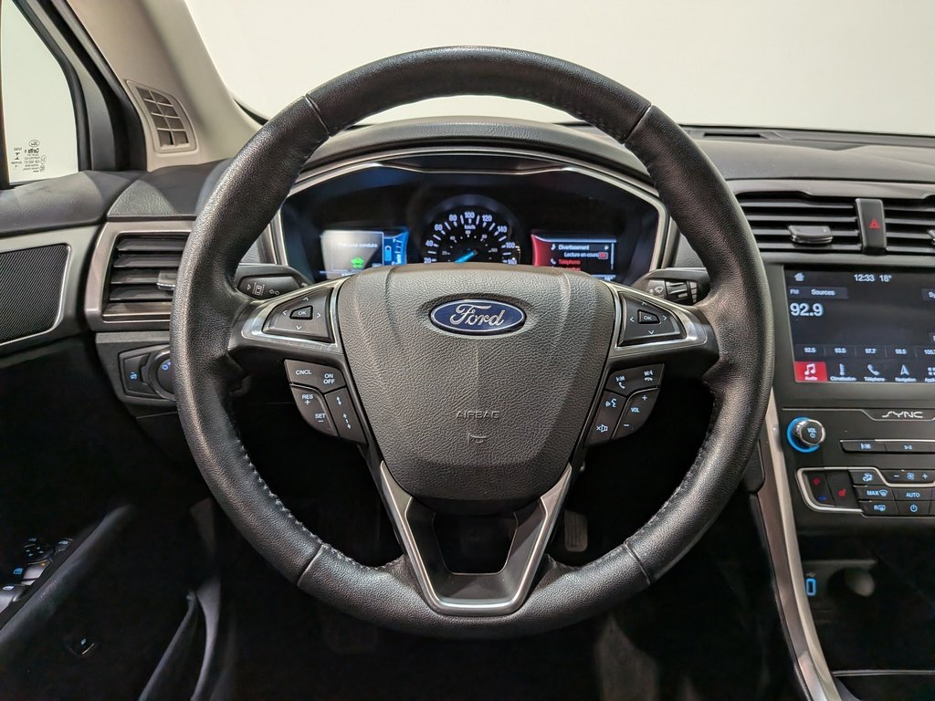 Ford Fusion Hybrid SEL FWD 2019 Blanc Val-David - photo #12