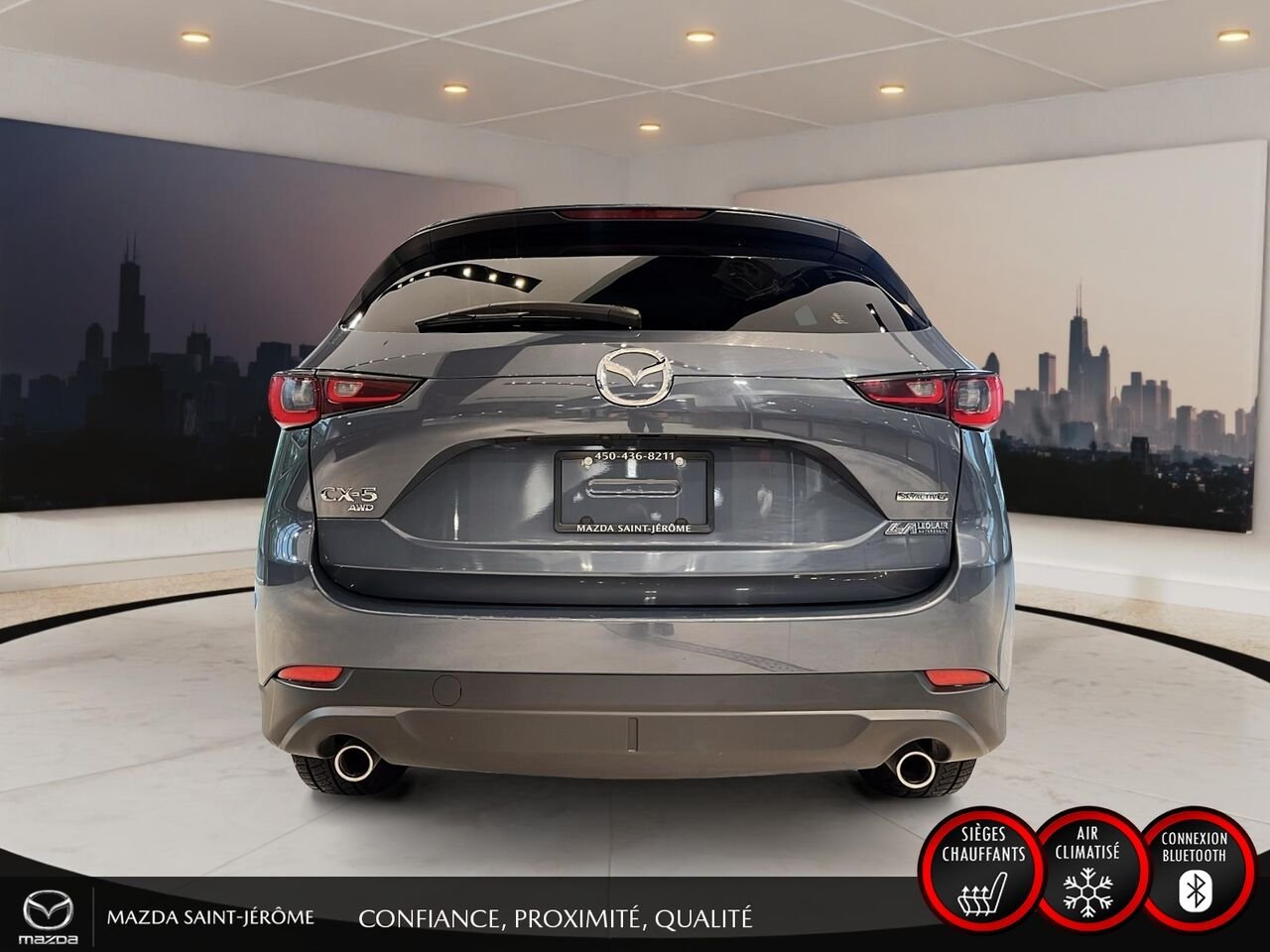 Mazda CX-5 2025 Gris Saint-Jérôme - photo #6