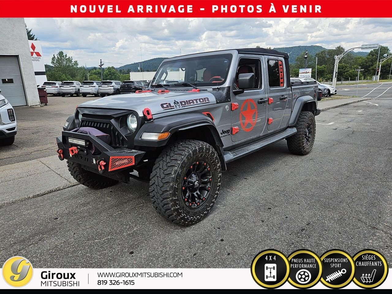 2020 JEEP GLADIATOR SPORT Grey Sainte-Agathe-des-Monts - photo #0