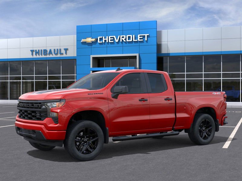 CHEVROLET Silverado 1500 Custom cabine double 4RM 147 po 2026 ROUGE ARDENT