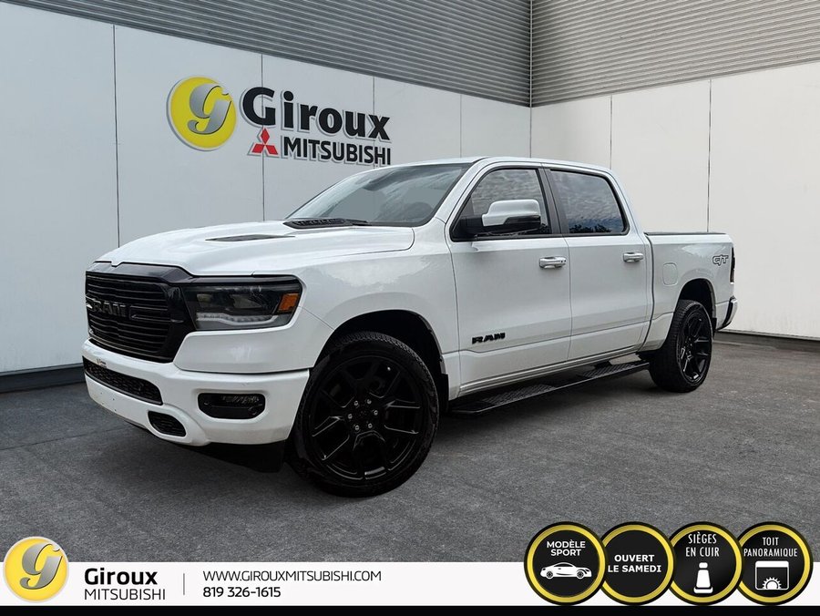 2023 RAM SPORT GT Sport cabine d'équipe 4x4 caisse de 5 pi 7 po White