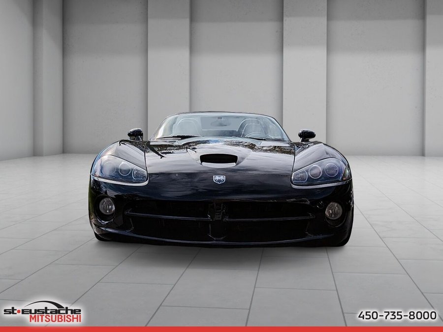 2005 Dodge Viper 2dr Convertible SRT10-MANUELLE Black