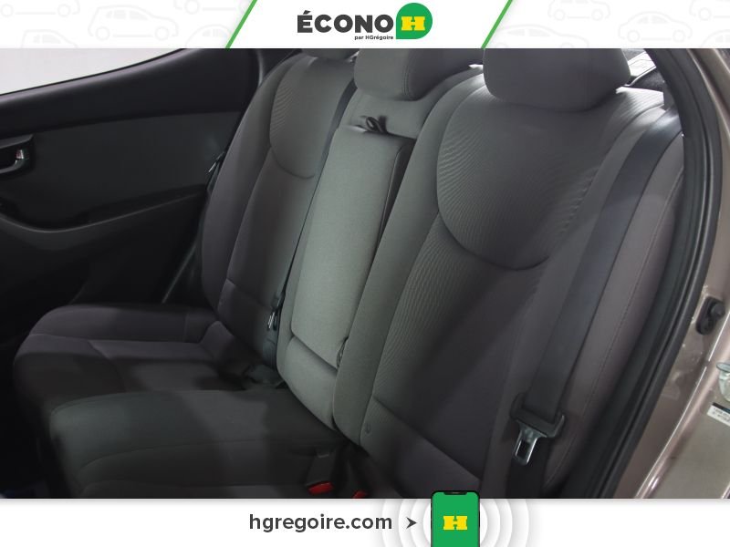 Hyundai Elantra 730686 | L+ AUTO A/C GR ELECT 2016 Gris Laval - photo #9