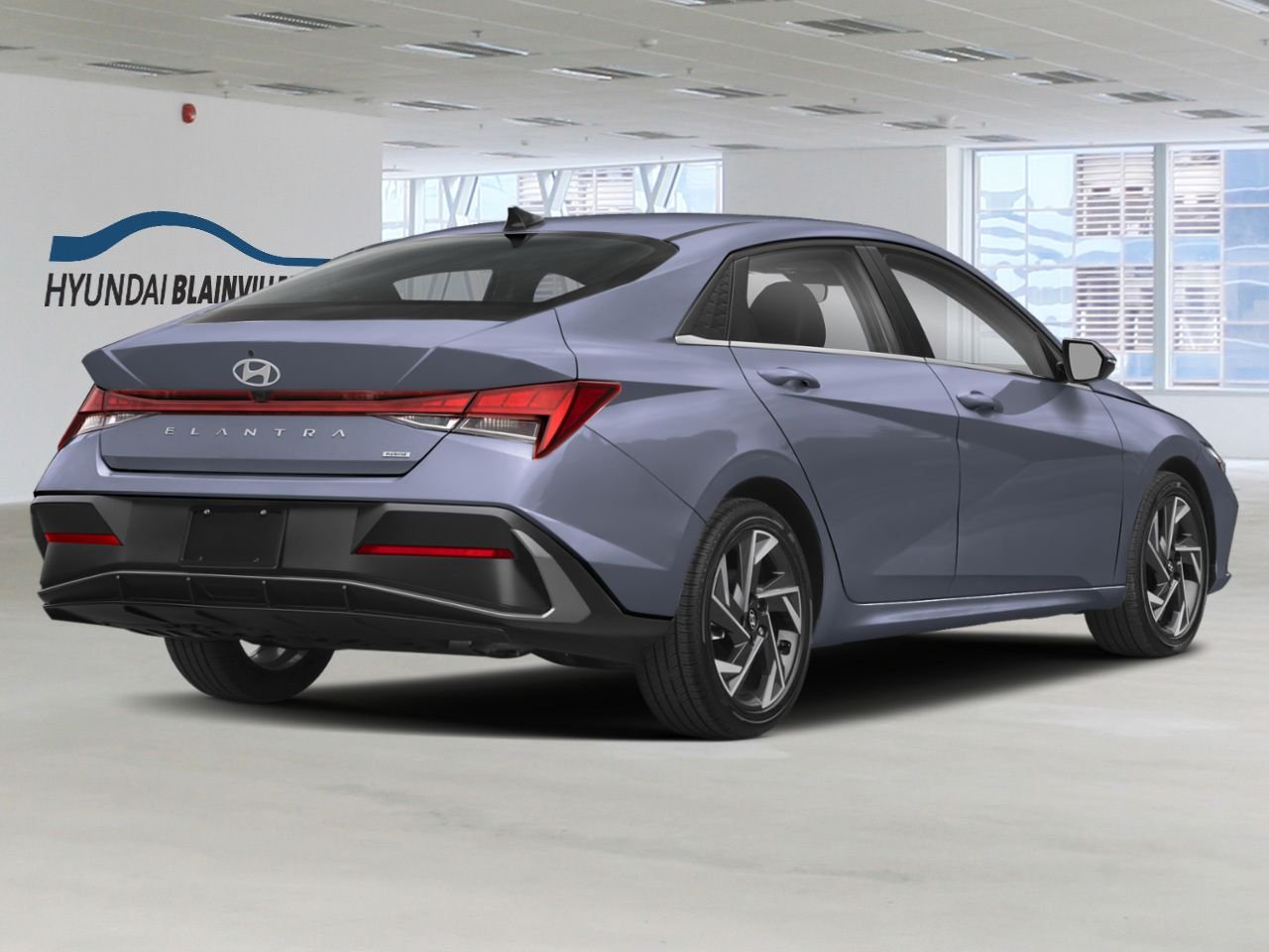 Hyundai Elantra hybride 2026 Bleu Meta Blainville - photo #2