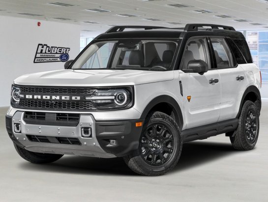 Ford Bronco Sport 2026 2026 Blanc sidéral métallisé