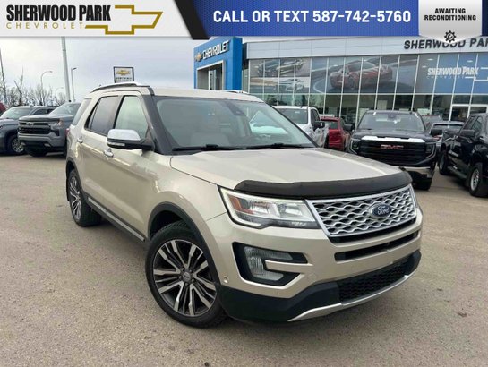 2017 Ford Explorer 2017 White Gold