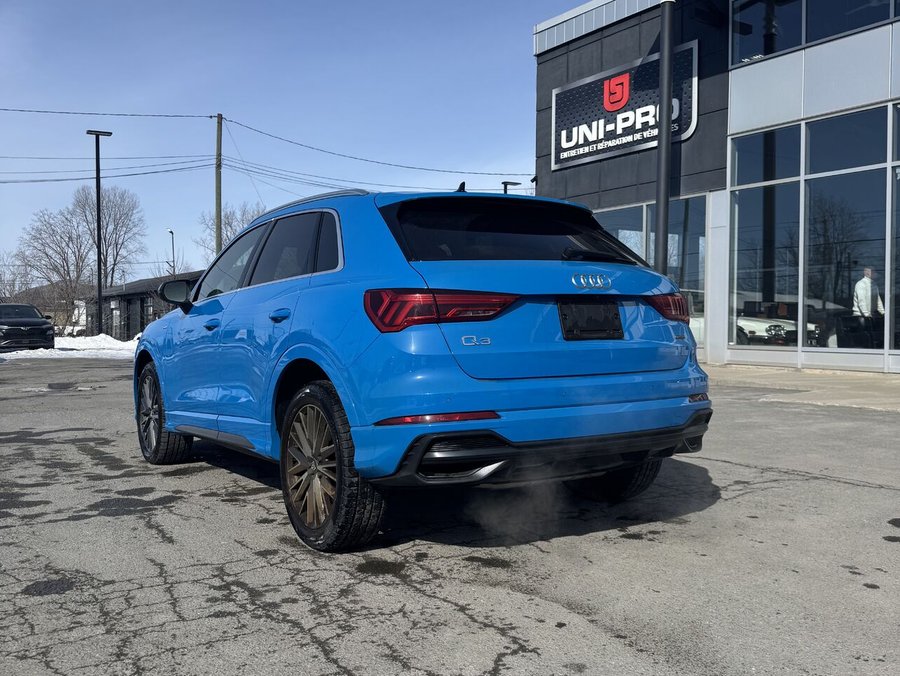 Audi Q3 Progressiv 2020 2020 Bleu