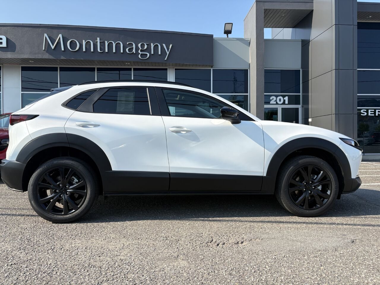 MAZDA CX-30 GS TI 2026 Blanc neige nacré Montmagny - photo #2