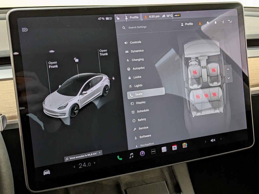 Tesla Model 3 Standard Range RWD *Ltd Avail* 2021 Rouge Val-David - photo #23