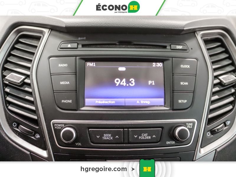 Hyundai Santa Fe 730397 | SE AWD CUIR TOIT PANO BLUETOOTH CAMÉRA MAGS 2017 Gris Laval - photo #16