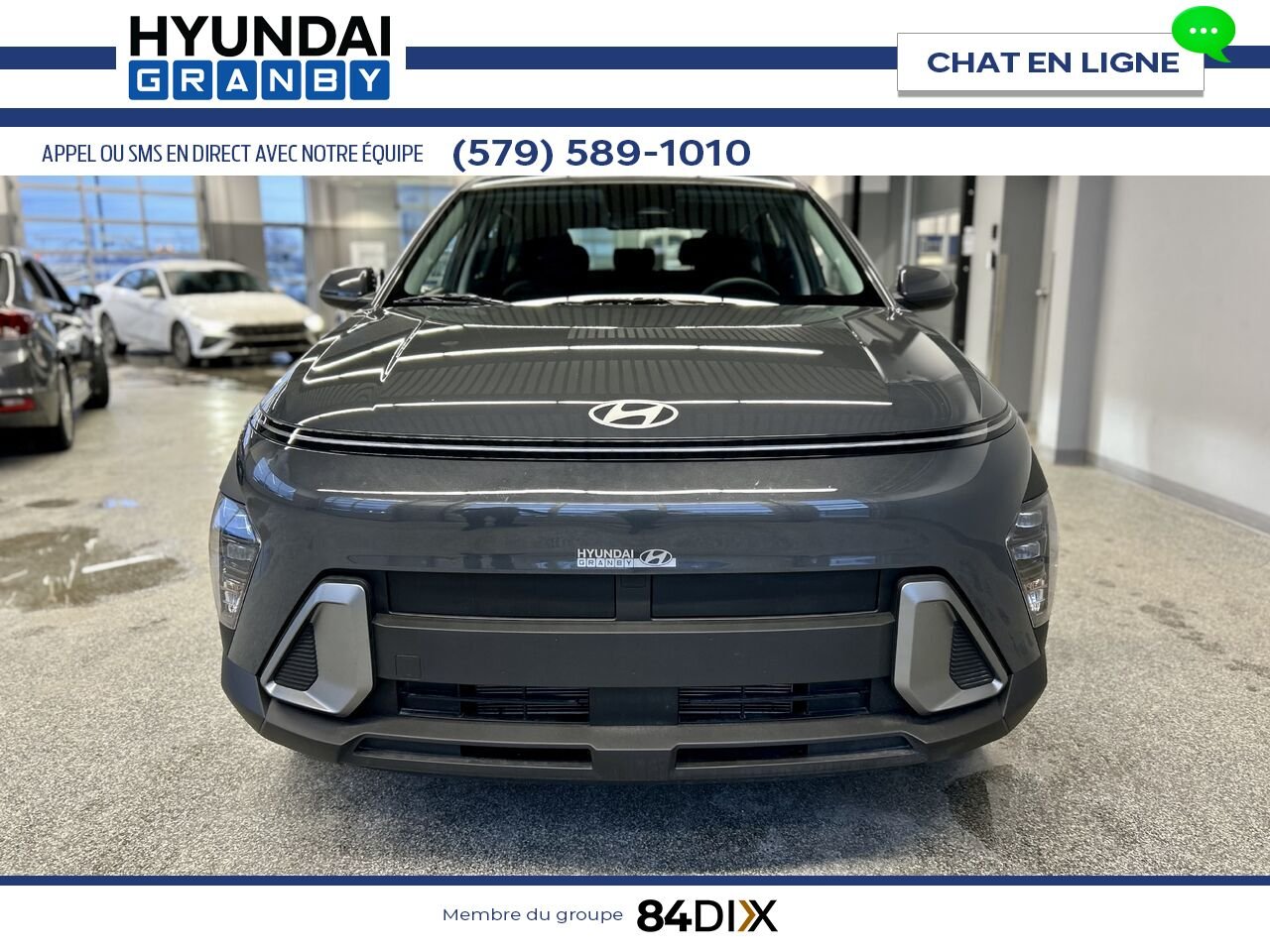 Hyundai Kona 2024 Gris Granby - photo #2