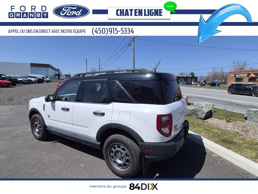 Ford Bronco Sport Badlands 4x4 2.0L 2021 Blanc