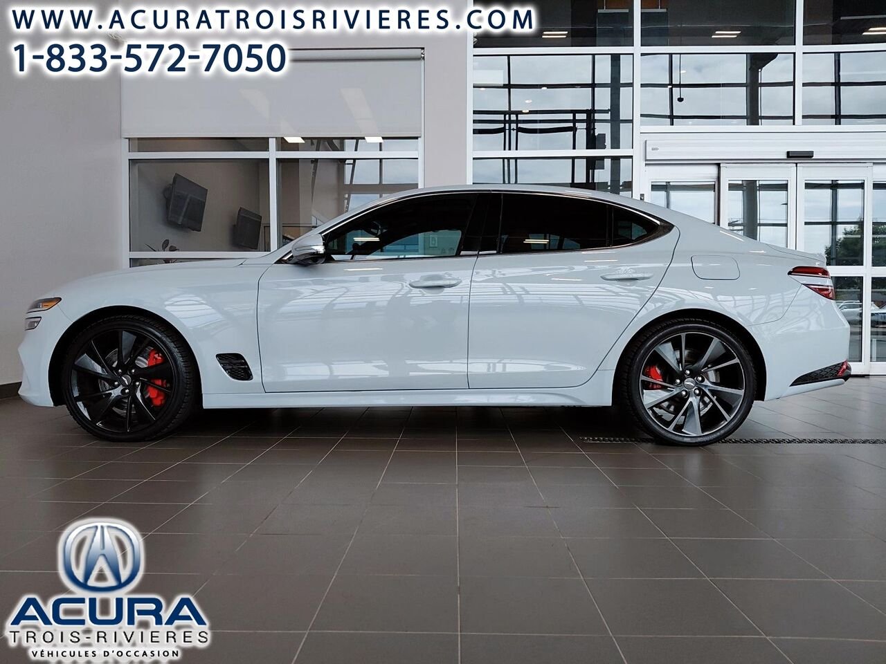 Genesis G70 3.3T AWD 2022 Gris Trois-Rivières - photo #8