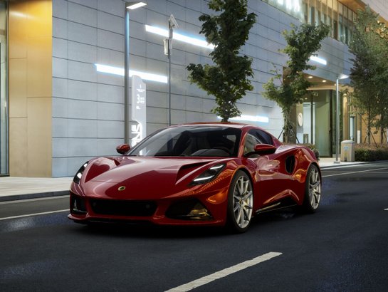 2025 Lotus Emira 2025 Magma Red