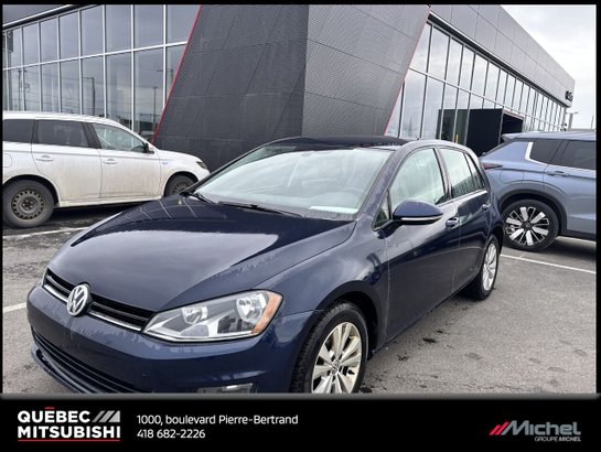 Volkswagen Golf 1.8 TSI Comfortline, Entrée sans clef 2017 Bleu