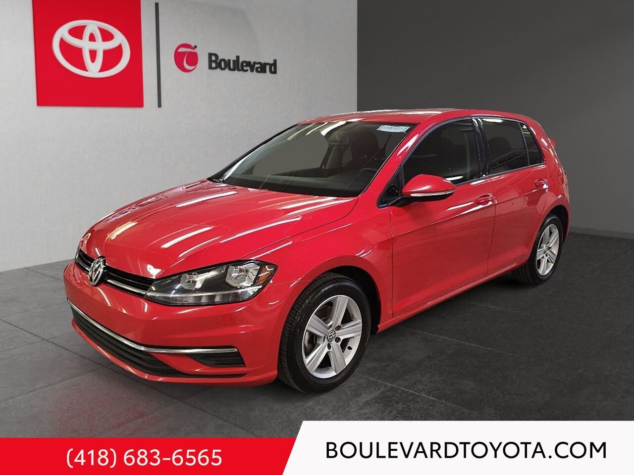 Volkswagen Golf 100057A-59 | COMFORTLINE 5 PORTES AVEC BOÎTE MANUELLE 2021 Rouge Québec - photo #0