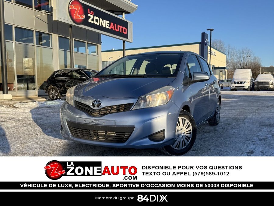 Toyota Yaris LE 2014 2014 Bleu