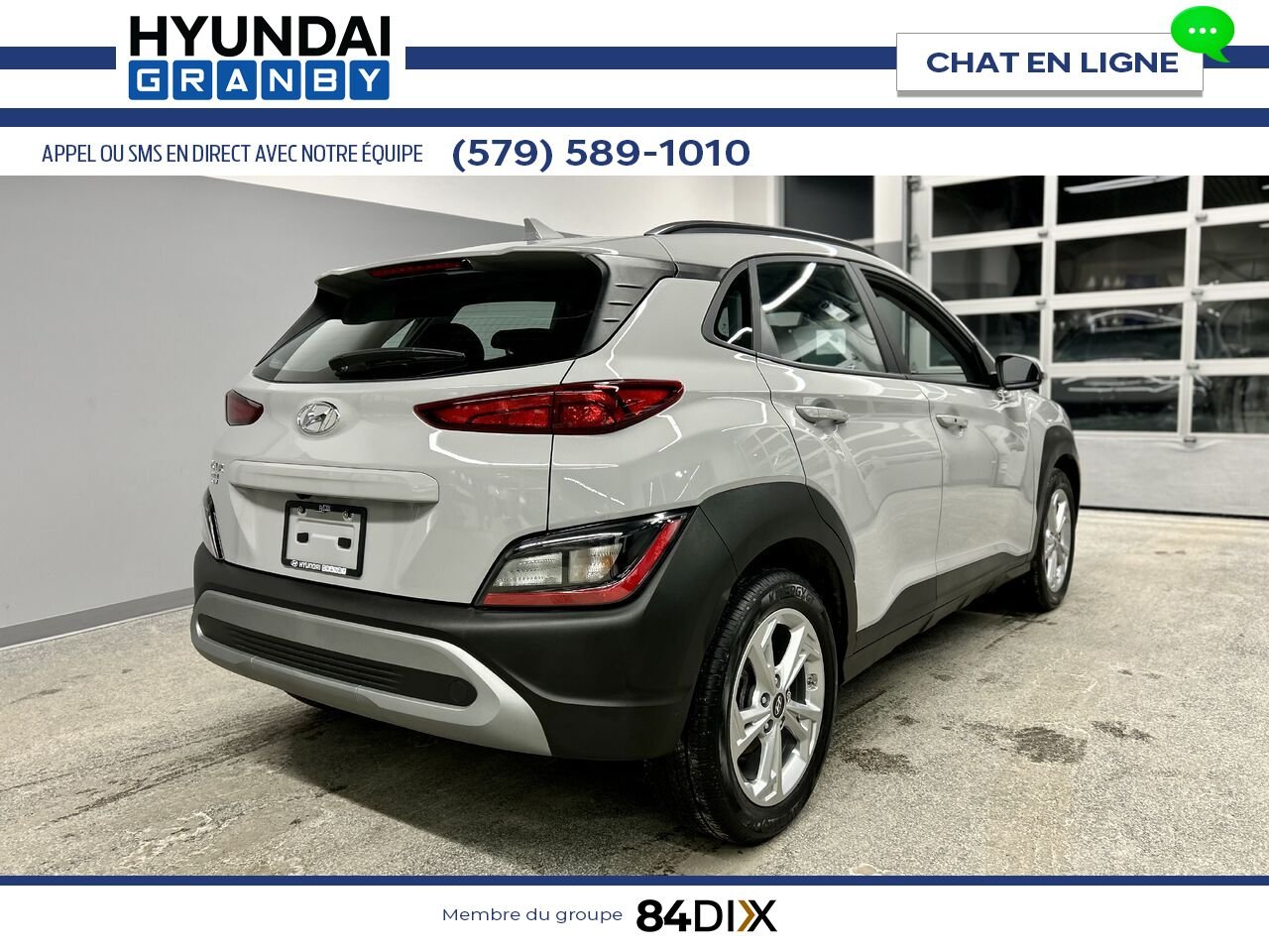 Hyundai Kona 2023 Gris Granby - photo #6
