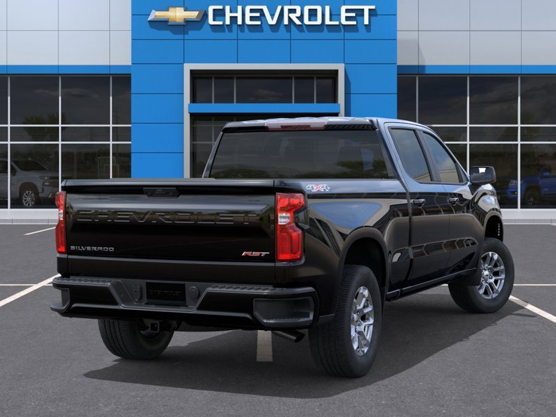 CHEVROLET Silverado 1500 K1500 SILVERADO CREW CAB RST STD/BOX (1SP) 2026 NOIR Rivière-du-Loup - photo #3