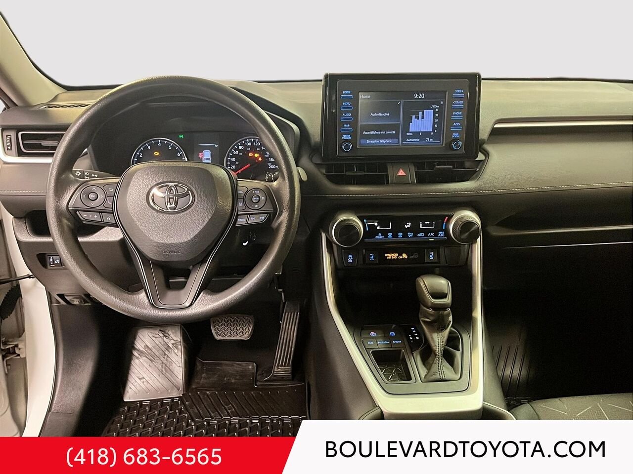 2021 Toyota RAV4 100323A-115 | LE White Québec - photo #16