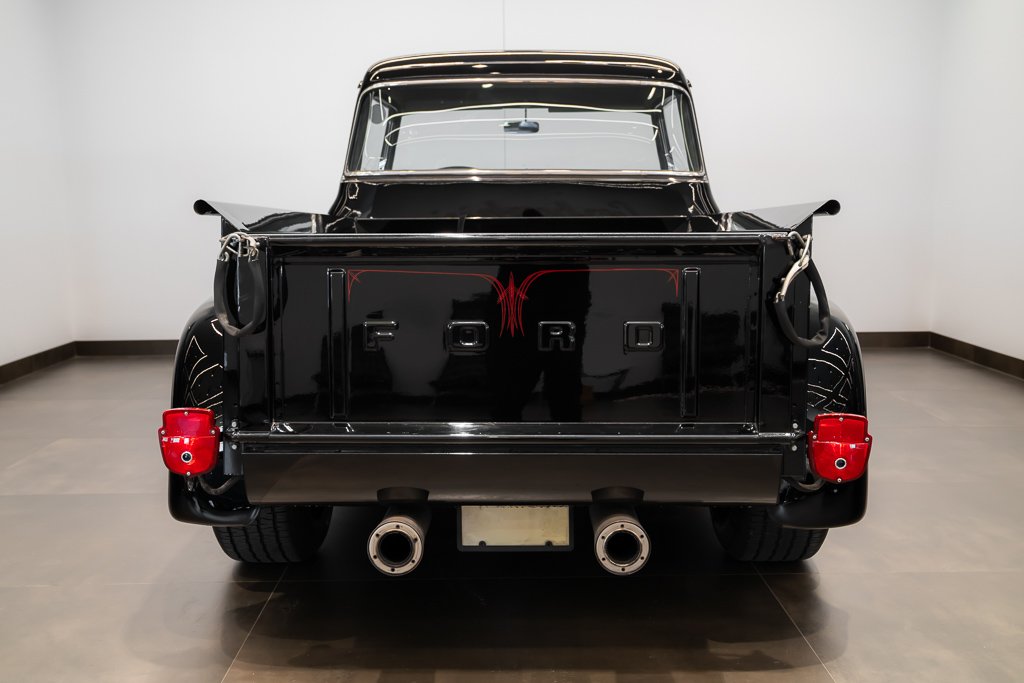 1956 Ford F100 *PRICE IN USD* 450HP HAUTE QUALITE Black Montreal - photo #5