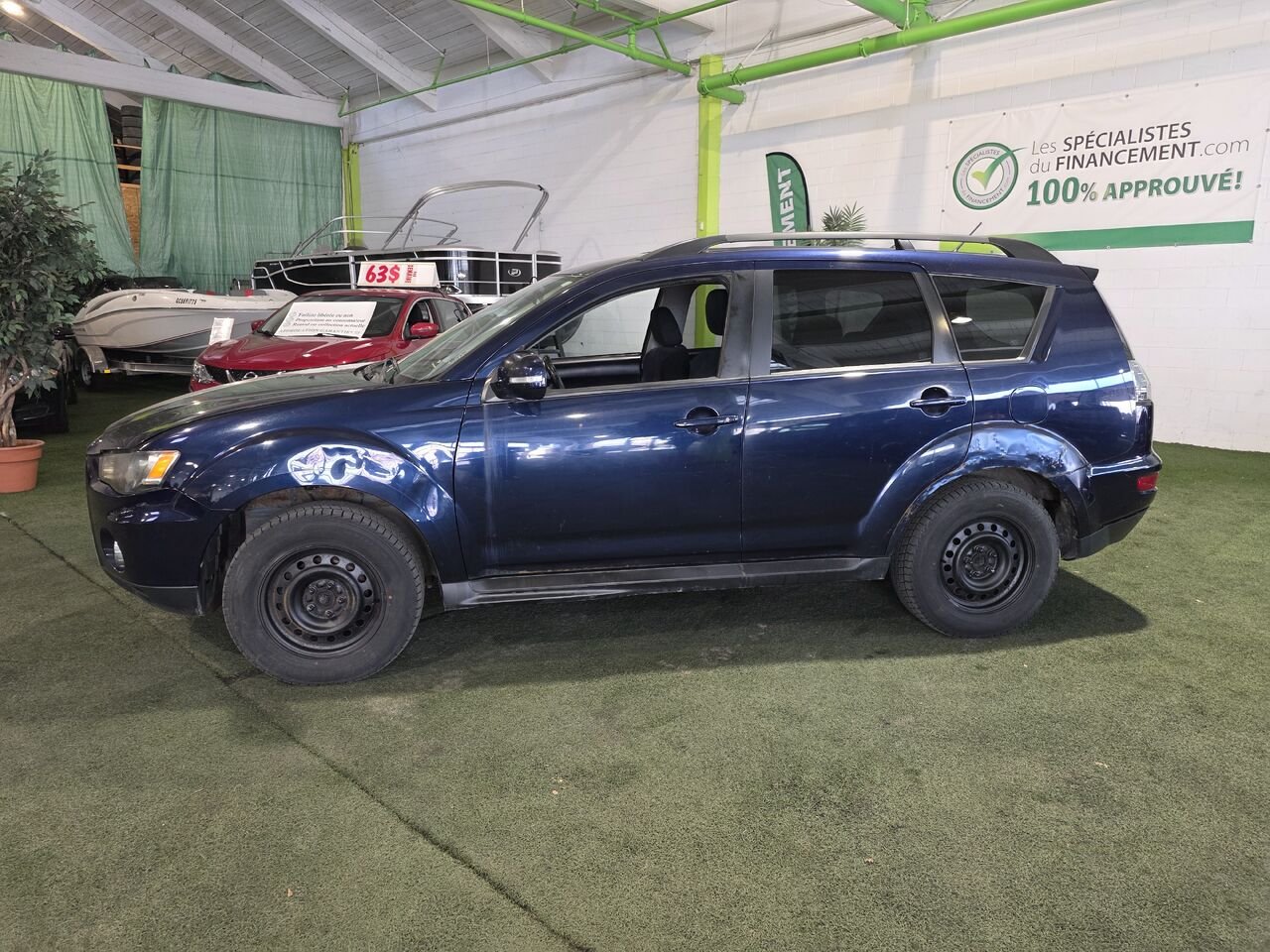 Mitsubishi Outlander 2010 Bleu Longueuil, - photo #3