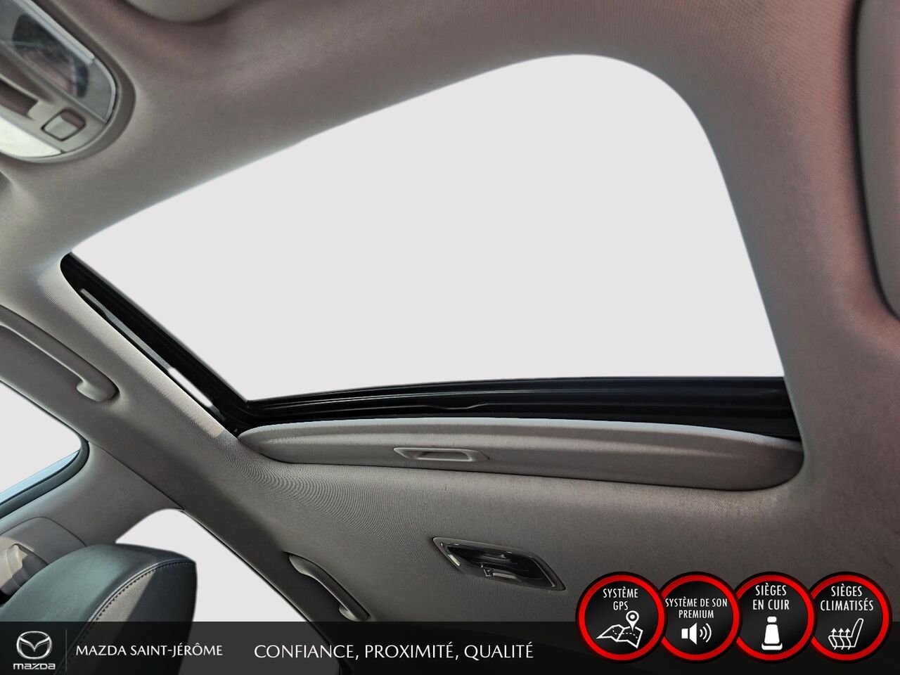 Hyundai Kona électrique Ultimate | TOIT OUVRANT | CUIR | 2021 Blanc Saint-Jérôme - photo #17