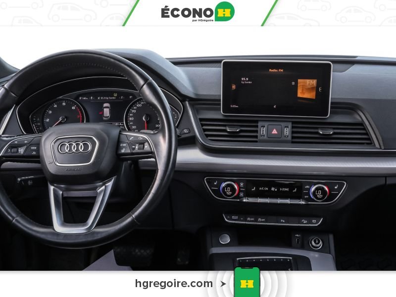 Audi Q5 723088 | Progressiv AWD AUTO A/C CUIR TOIT NAV MAGS CAM REC 2018 Noir Laval - photo #14