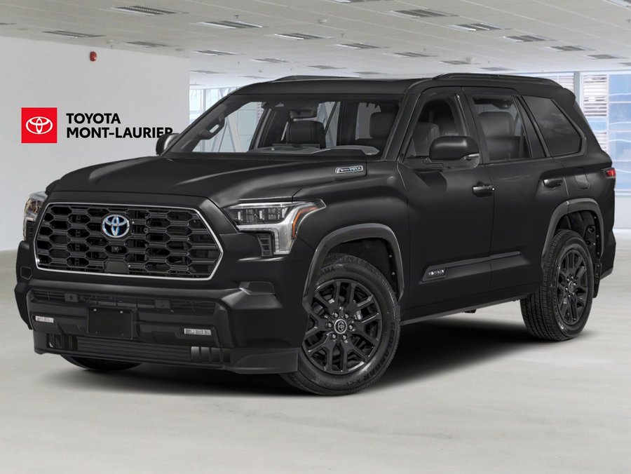 2026 Toyota Sequoia 2026 Midnight Black Metallic