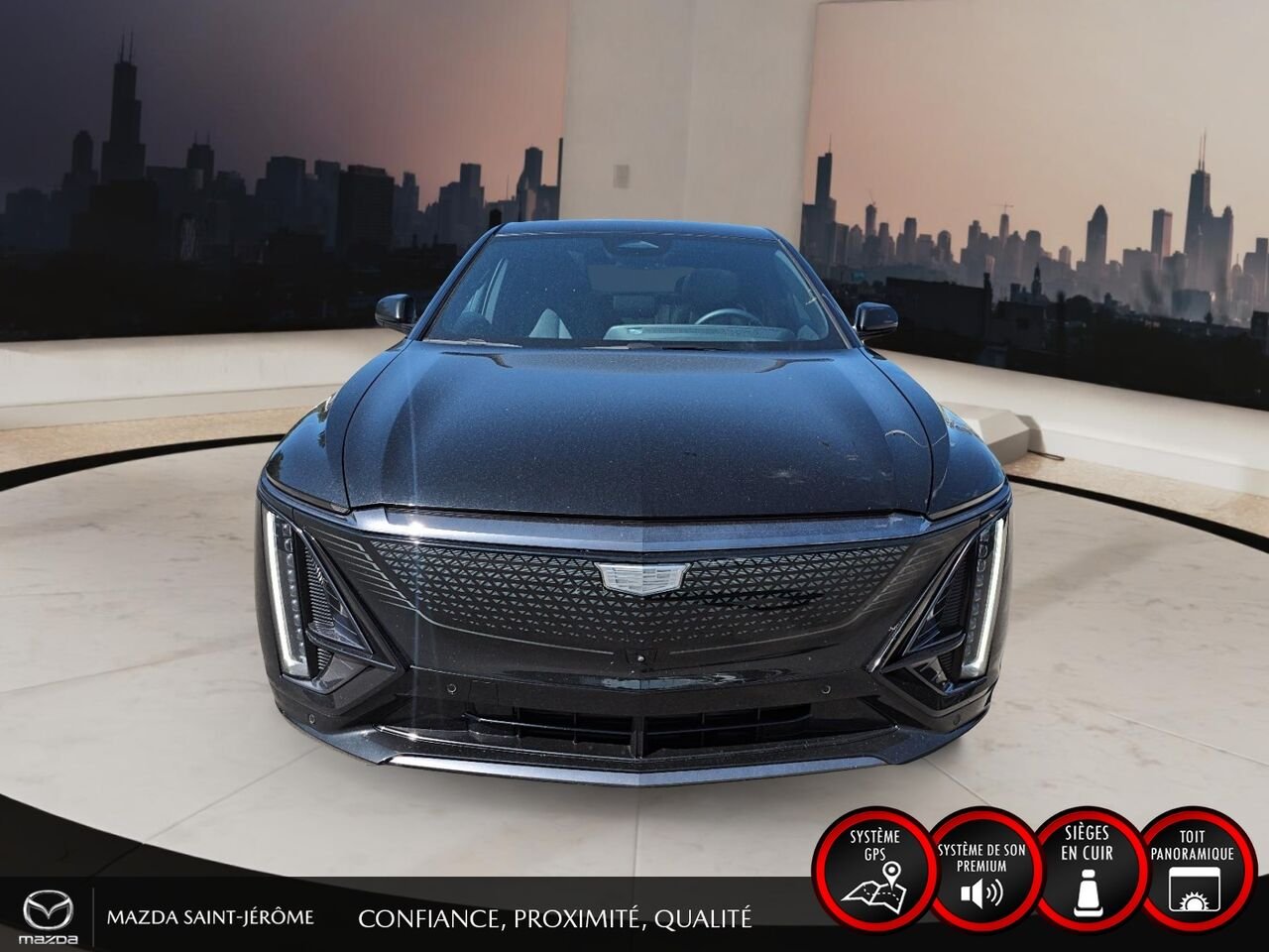 Cadillac LYRIQ 2025 Noir Saint-Jérôme - photo #2