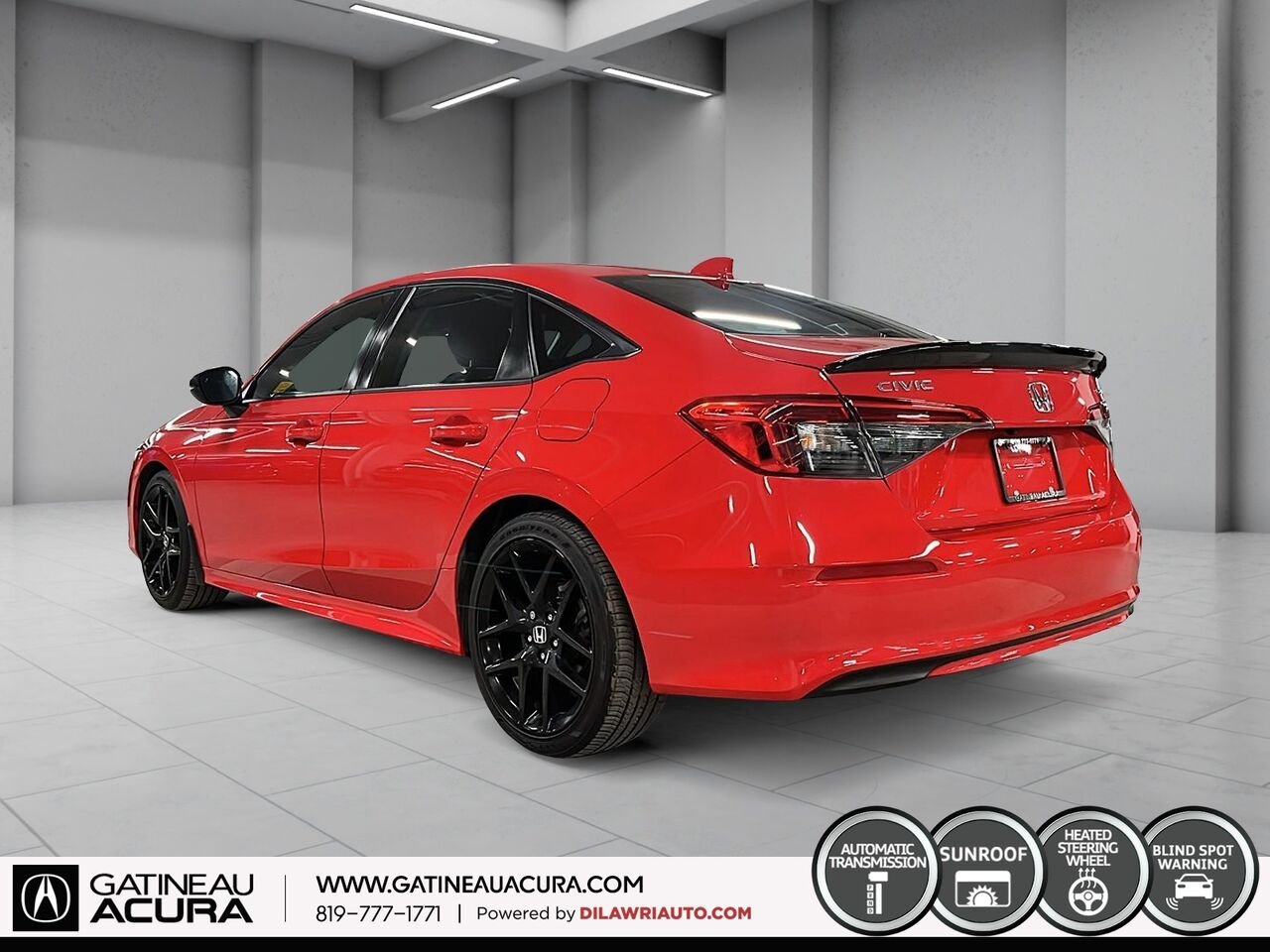 2022 Honda Civic Sport Red Gatineau - photo #18