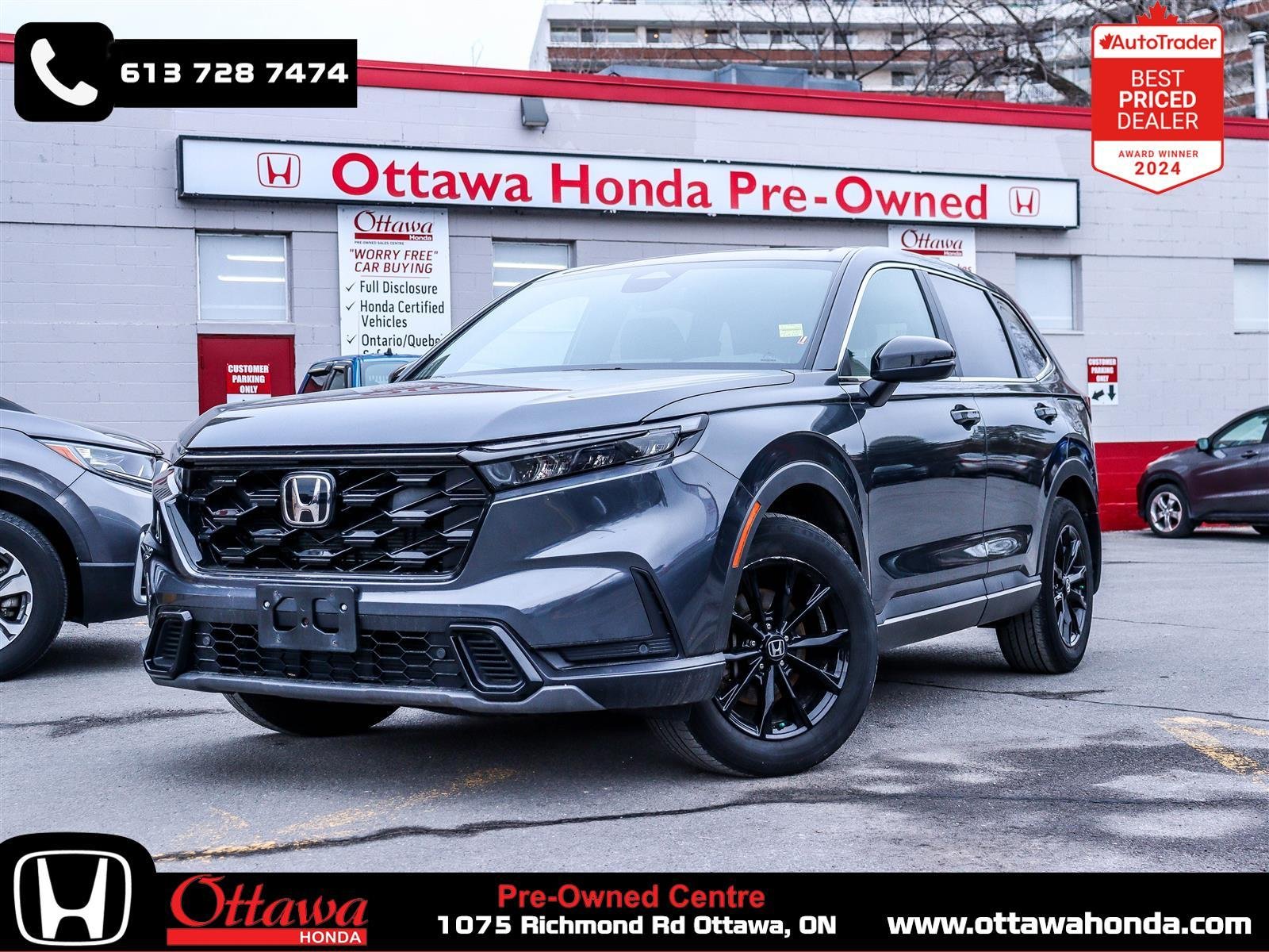 Honda CR-V hybride EX-L 2024 Grey Ottawa & Gatineau - photo #0