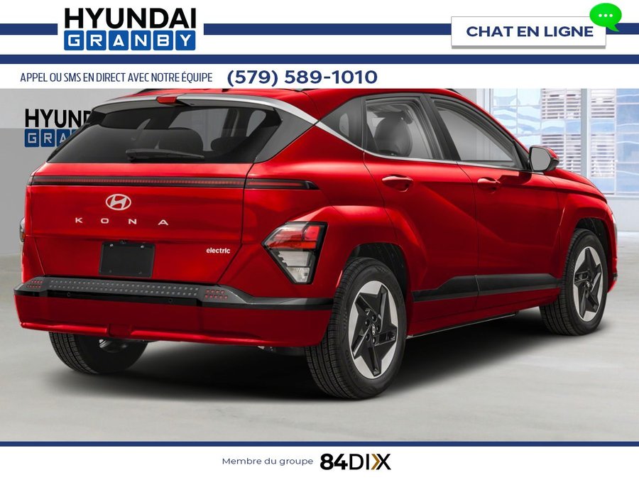 HYUNDAI Kona électrique 2026 2026 Rouge ultime
