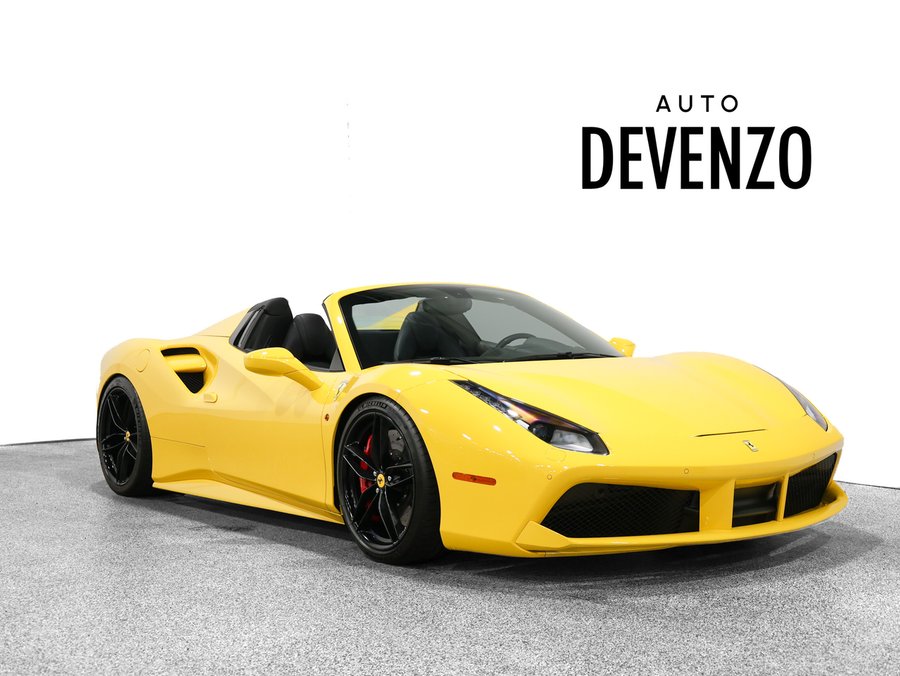 Ferrari 488 Spider 2019 2019 Jaune