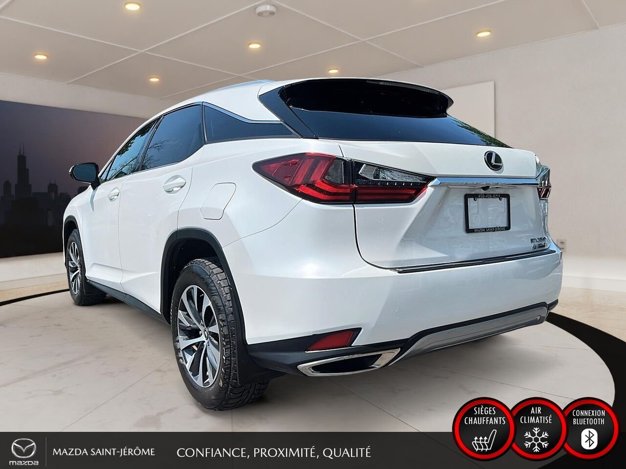 2022 Lexus RX RX 350 BA White Saint-Jérôme - photo #9