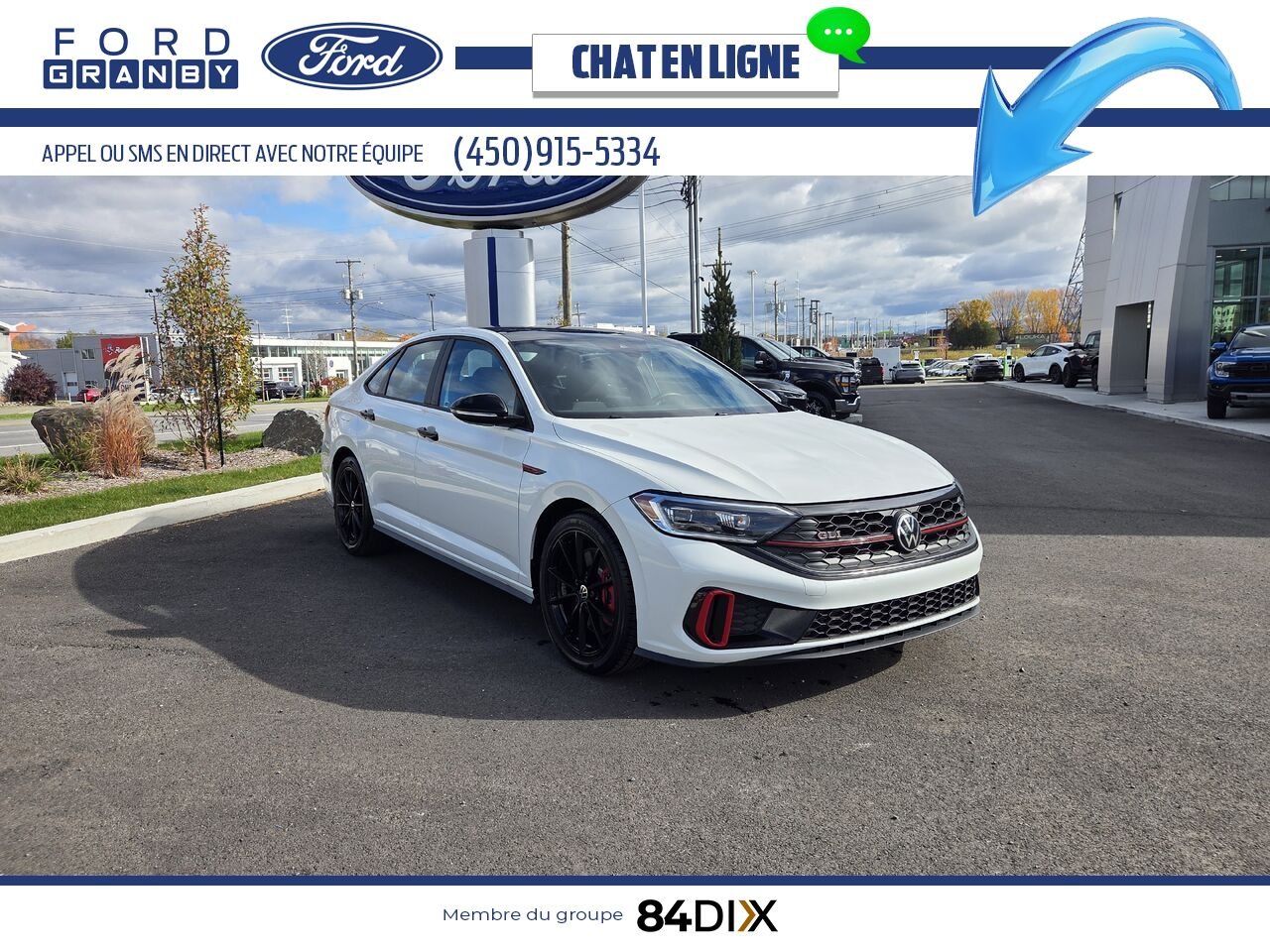 2024 Volkswagen Jetta GLI White Granby - photo #0
