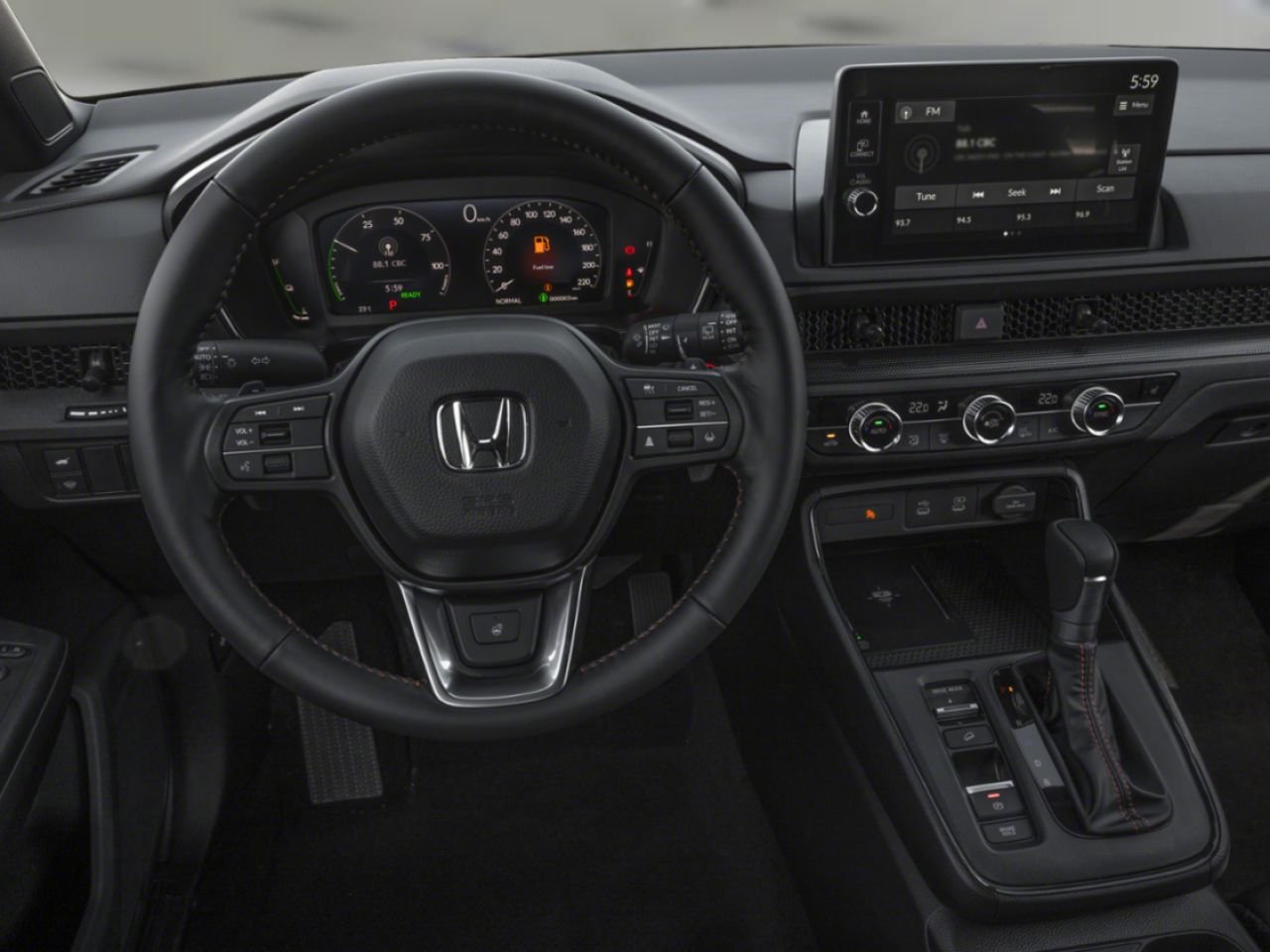 Honda CR-V hybride EX-L Traction Intégrale 2026 Blanc Gatineau - photo #3