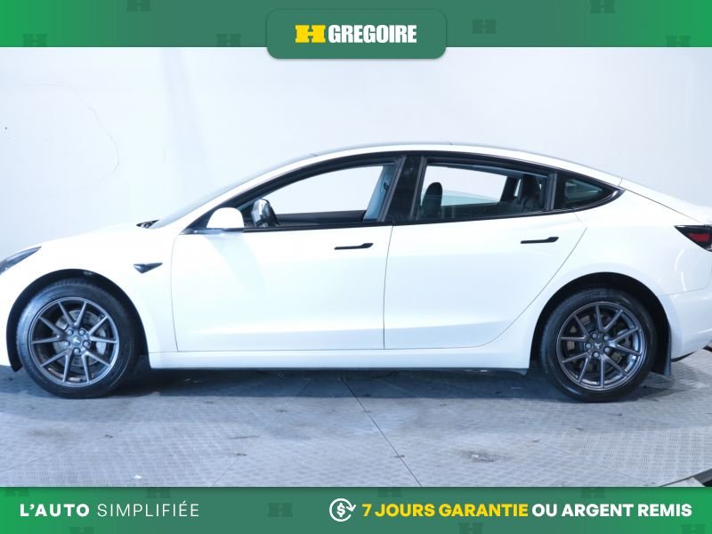 Tesla Model 3 821918 | Standard Range Plus AUTO AC CUIR TOIT NAV CAM RECU 2021 Blanc Laval - photo #4