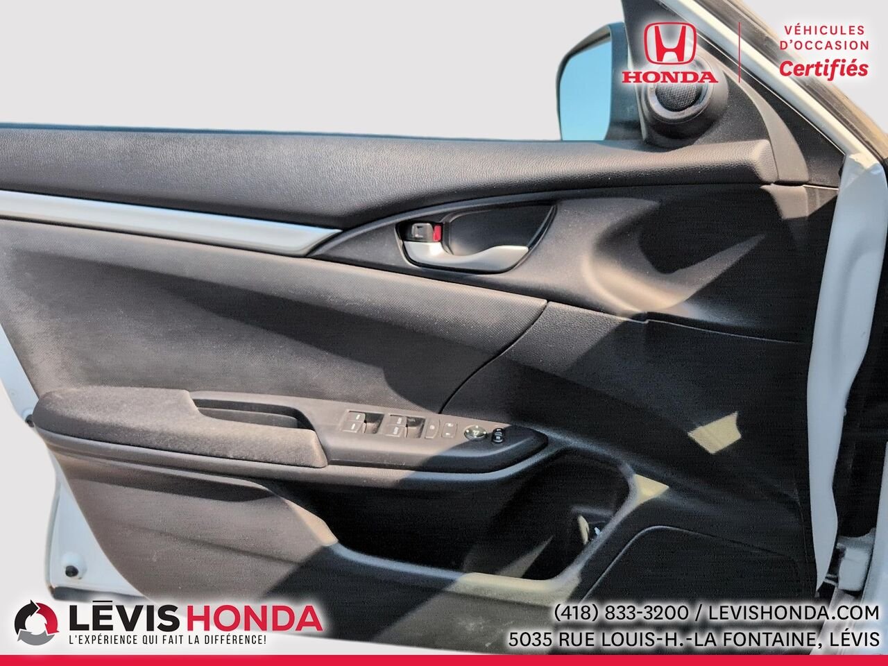 Honda Civic LX LX BM 2019 Blanc Lévis - photo #19