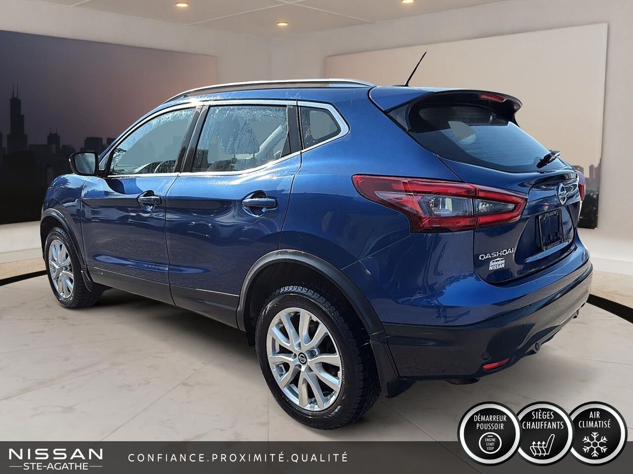 Nissan Qashqai 2021 Bleu Saint-Jérôme - photo #4