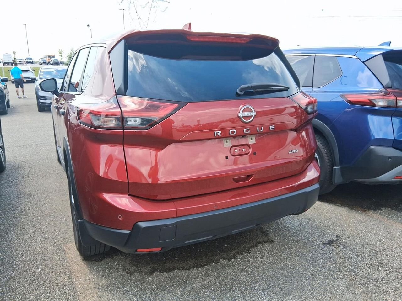 2024 Nissan ROGUE S TRACTION INTEGRALE Red Québec - photo #1