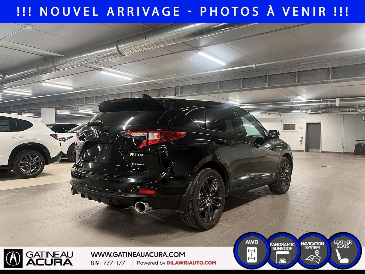 Acura RDX A-Spec SH-AWD 2022 Noir Gatineau - photo #4