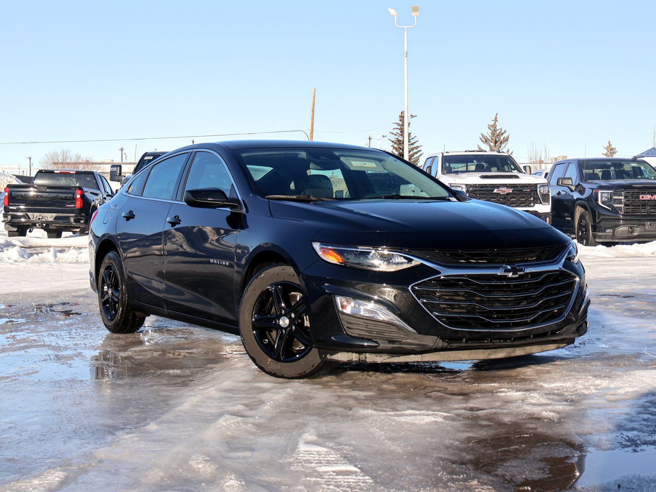 2024 Chevrolet Malibu 4dr Sdn LS Black Sherwood Park - photo #1