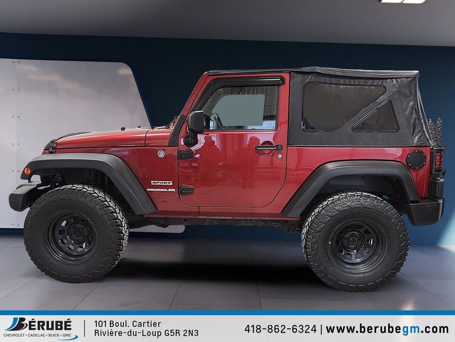2012 Jeep Wrangler 2012 Red